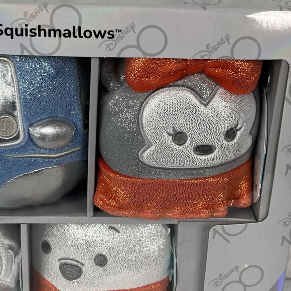 Squishmallows 5" Disney 100th Anniversary Limited Edition 5-Pack Stitch Tinker - Picture 7 of 12